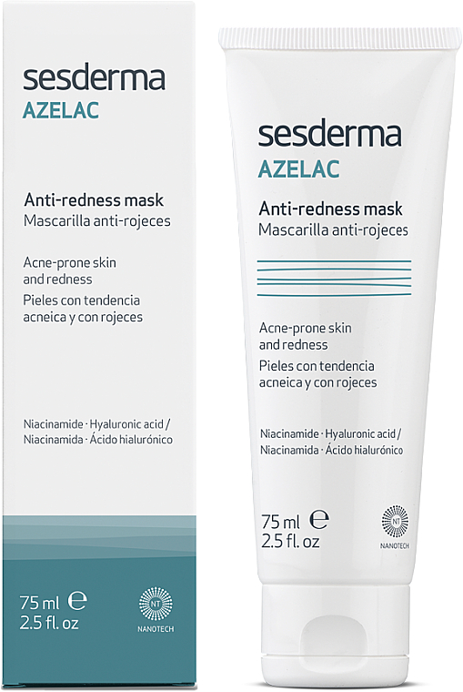 Маска проти почервоніння - SesDerma Laboratories Azelac Anti-Redness Mask — фото N2