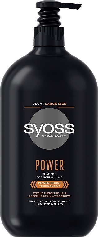 УЦІНКА Шампунь для нормального волосся - Syoss Men Power Shampoo * — фото N4