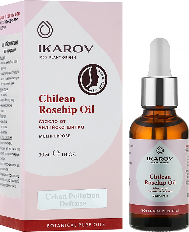 Органічна олія чилійської шипшини - Ikarov Chilean Rosehip Oil — фото N2