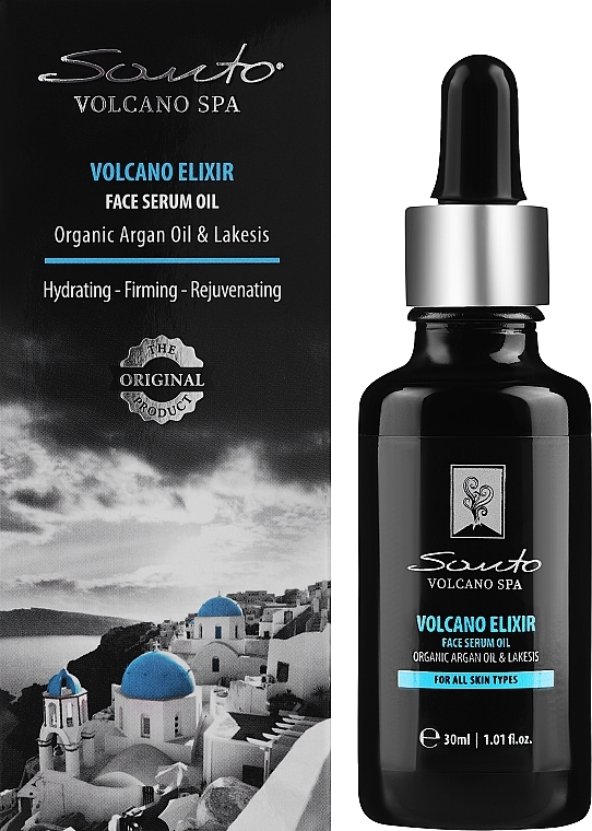 Эликсир-сыворотка для лица и зоны декольте - Santo Volcano Spa Elixir-Serum — фото N2
