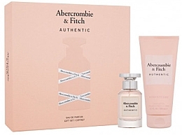 Парфумерія, косметика Abercrombie & Fitch Authentic - Набір (edp/50ml + b/lot/200ml) 