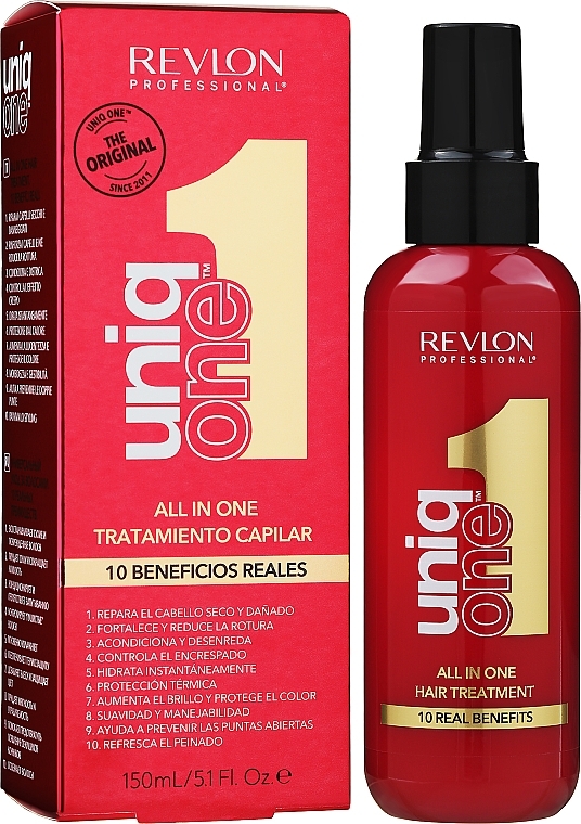 УЦЕНКА Маска-спрей для волос - Revlon Professional Uniq One Original All In One Hair Treatment * — фото N2