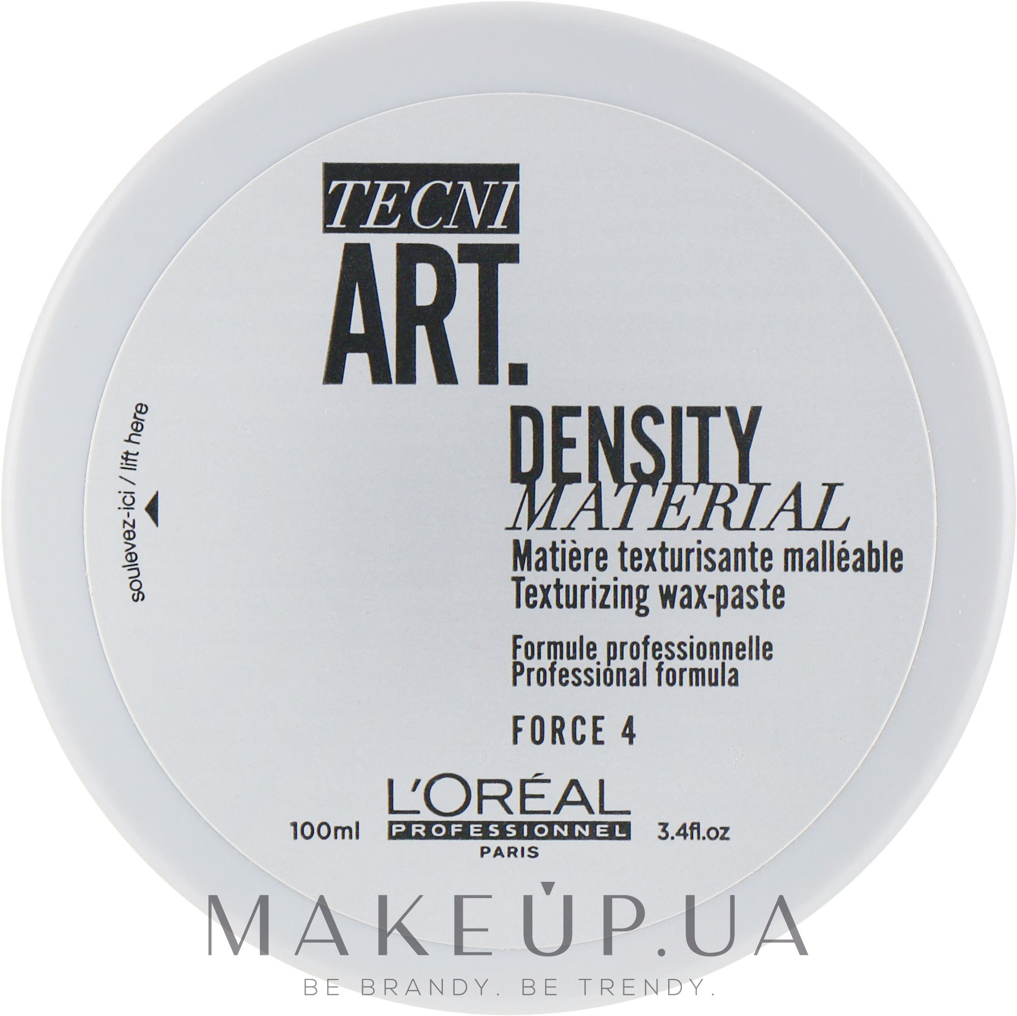 Уплотнительный воск-паста для текстуры и укладки коротких волос - L'Oreal Professionnel Tecni.Art Density Material Wax-Paste — фото 100ml