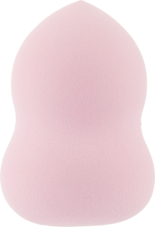 Спонж для макіяжу грушоподібний, нелатексний NL-B12, рожевий - Cosmo Shop Latex Free — фото N1