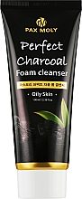 Пінка для обличчя з вугіллям - Pax Moly Perfect Charcoal Foam Cleanser — фото N1