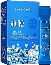 Парфумерія, косметика Антивікова маска з церамідами у стіках - Sadoer Ceramide Soothing Moisturizing Ice Mask