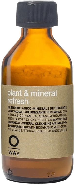 Сухий шампунь для волосся - Oway Plant & Mineral Refresh Dry Shampoo — фото N1