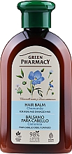 Бальзам-кондиционер для окрашенных волос "Ромашка и льняное масло" - Зеленая аптека — фото N1