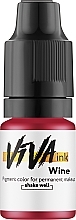 Viva ink Lips Wine - Пігмент для перманентного макіяжу губ, 6 мл — фото N1