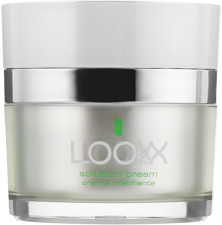 Денний крем для жирної та комбінованої шкіри обличчя - LOOkX Solution Cream