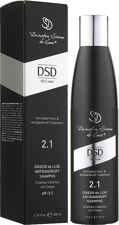Шампунь от перхоти Диксидокс Де Люкс № 2.1 - Simone DSD De Luxe Dixidox DeLuxe Antidandruff Shampoo — фото N2