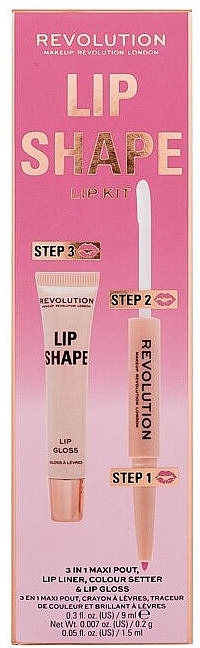 Набір для губ - Makeup Revolution London Lip Shape — фото N1