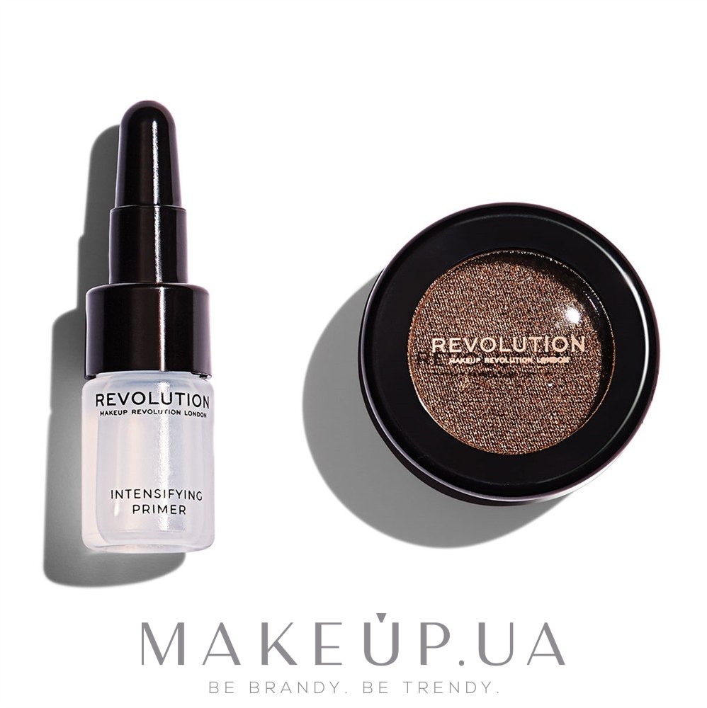 Набор - Makeup Revolution Flawless Foils (eyeshadow/2g + primer/2ml) — фото Aluminium