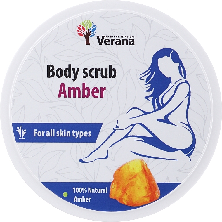 Скраб для тела "Янтарь" - Verana Body Scrub Amber — фото N1