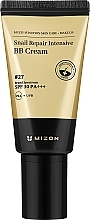 Парфумерія, косметика ВВ-крем для обличчя - Mizon Snail Repair Intensive BB Cream SPF30+ РА+++