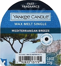 Духи, Парфюмерия, косметика Ароматический воск - Yankee Candle Classic Wax Mediterranean Breez