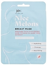 Парфумерія, косметика Маска для грудей - Xpel Marketing Ltd Body Care Nice Melons Breast Mask