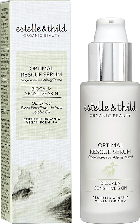 Сироватка для обличчя - Estelle & Thild BioCalm Optimal Rescue Serum — фото N1