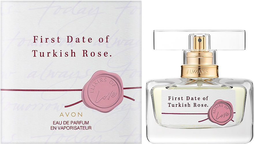 Avon First Date of Turkish Rose - Парфюмированная вода — фото N2