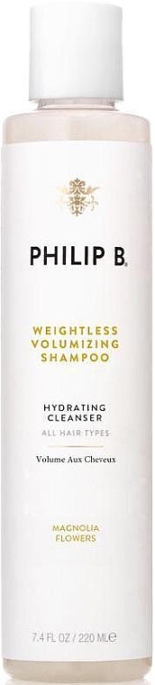 Зволожувальний шампунь для об'єму волосся - Philip B Weightless Volumizing Shampoo — фото N1