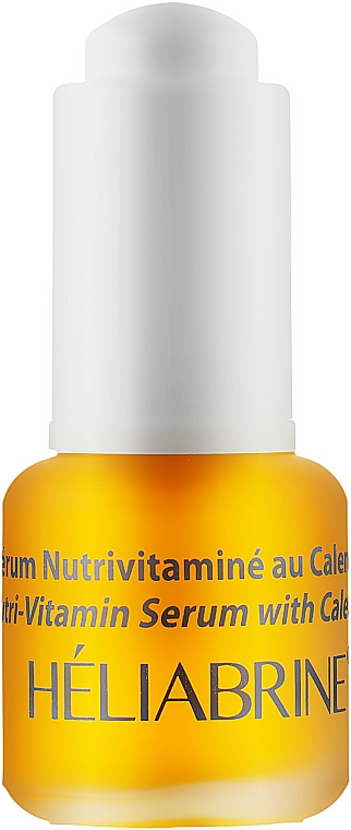Вітамінізована сироватка для обличчя з календулою "Солодка конюшина" - Heliabrine Nutrivitamin Serum — фото N1