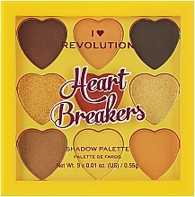 Палетка теней для век - I Heart Revolution Heart Breakers Eyeshadow Palette  — фото N2