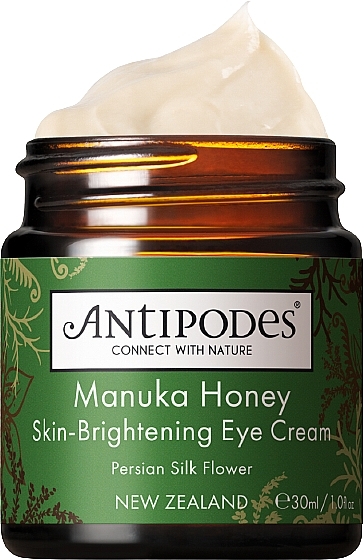 Осветляющий крем для век с медом мануки - Antipodes Manuka Honey Skin-Brightening Eye Cream — фото N1