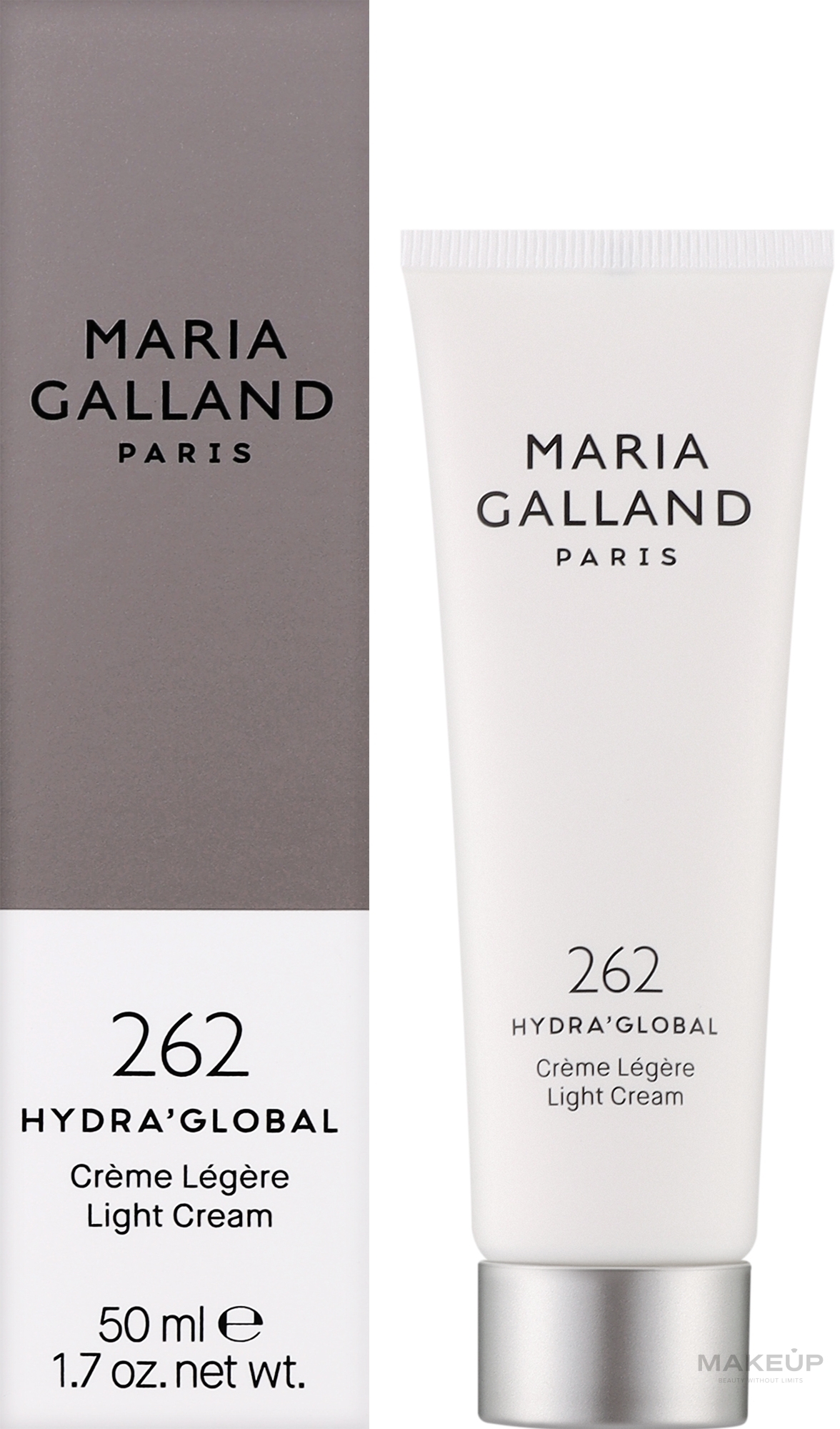 Легкий зволожуючий крем для обличчя - Maria Galland Paris 262 Hydra Global Light Cream — фото 50ml