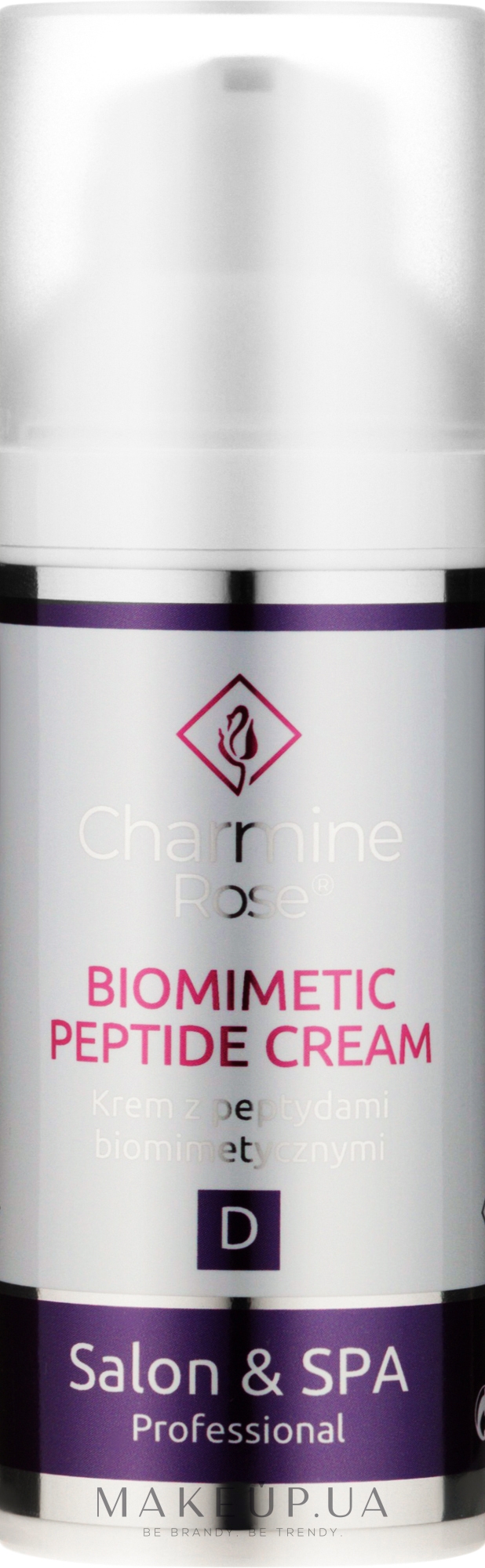 Пептидний крем проти зморщок - Charmine Rose Salon & SPA Professional Biomimetic Peptide Cream — фото 50ml