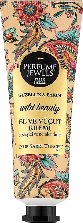 Парфюмированный крем для рук и тела с пчелиным воском и маслом ши - Eyup Sabri Tuncer Wild Beauty Cream — фото N1