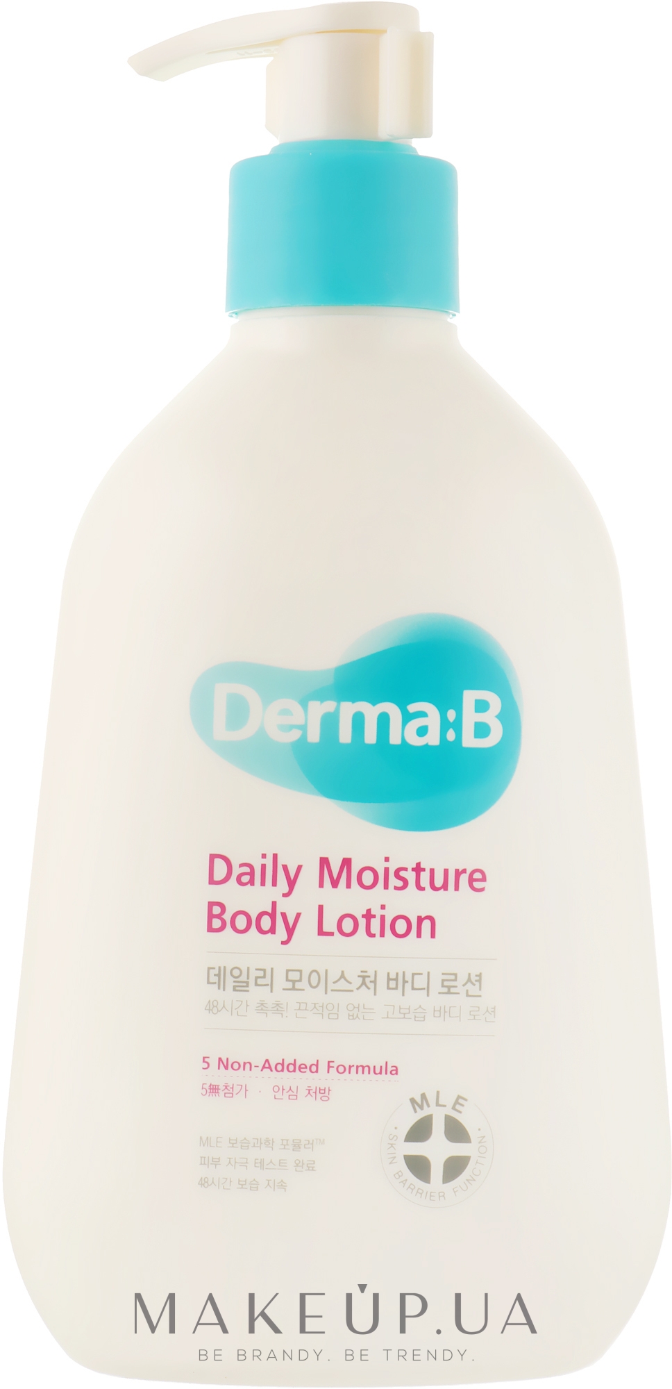 Ніжний, зволожувальний лосьйон для тіла - Derma-B Daily Moisture Body Lotion — фото 257ml