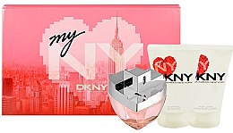 Парфумерія, косметика DKNY My NY - Набір (edp/100ml + b/lot/100ml + sh/gel/100ml)