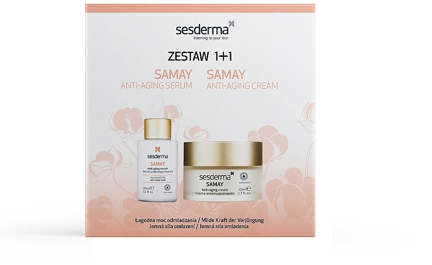 Набір - SesDerma Laboratories Samay (serum/30 ml + cr/50 ml) — фото N4