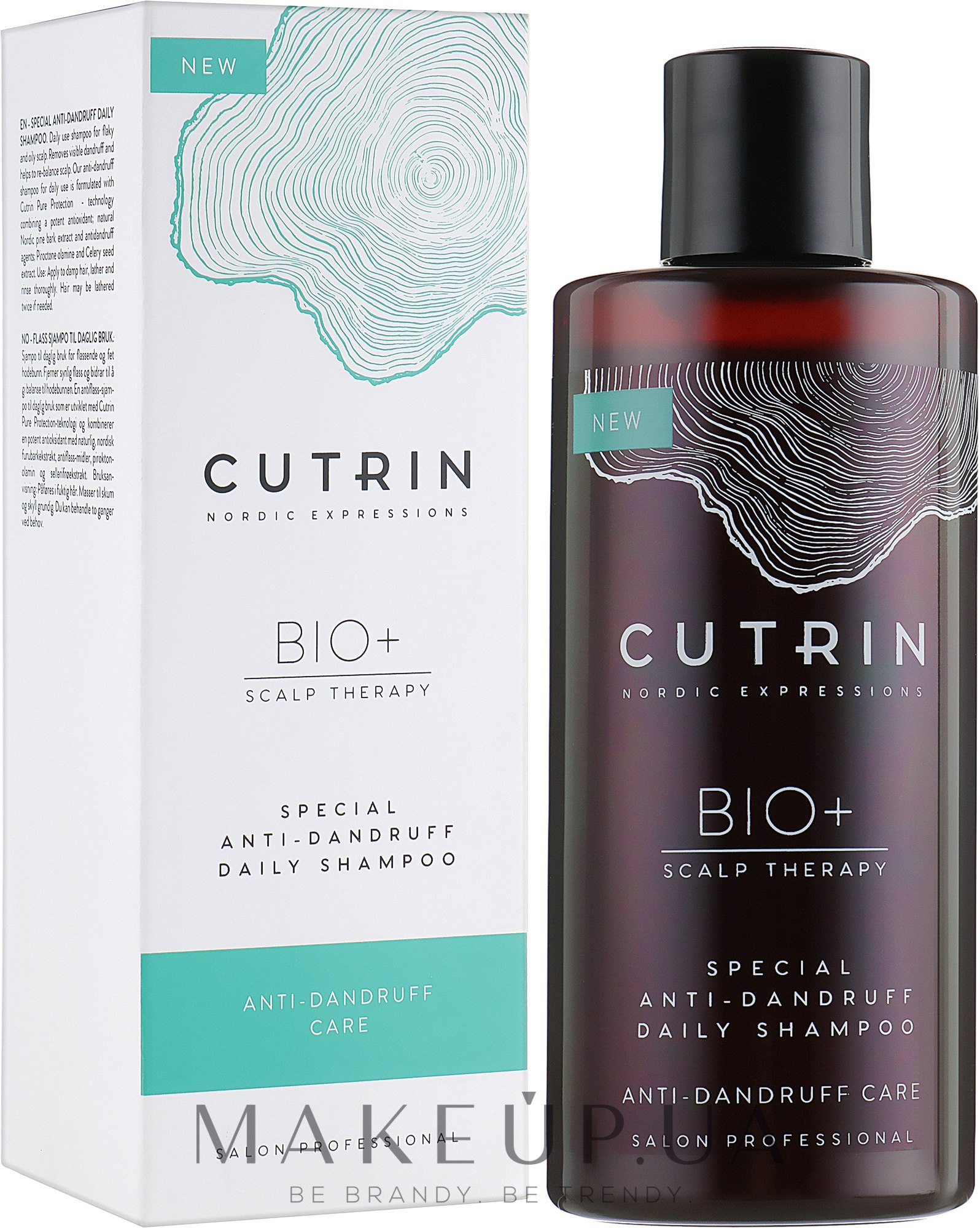 Специальный шампунь против перхоти - Cutrin Bio+ Special Anti-Dandruff Shampoo  — фото 250ml