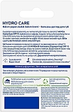 Бальзам-уход для губ - NIVEA Hydrocare SPF 15 — фото N7