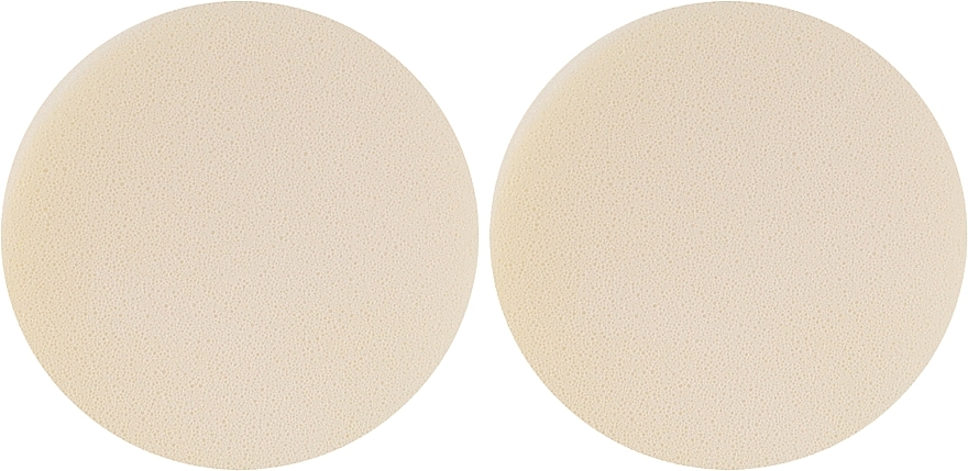 Латексний круглий спонж для макіяжу, 2шт - Martini Spa Makeup Foundation Latex Sponges — фото N1