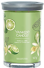 Духи, Парфюмерия, косметика Ароматическая свеча в стакане "Vanilla Lime", 2 фитиля - Yankee Candle Singnature