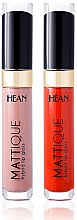 Духи, Парфюмерия, косметика Блеск для губ - Hean Hybrid Lip Gloss Mattique