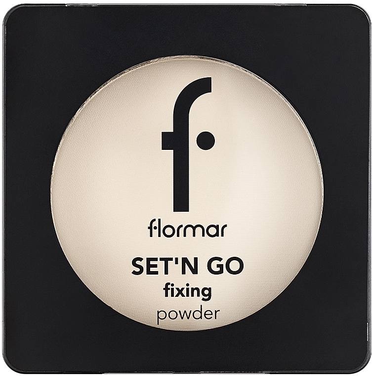 Пудра для лица фиксирующая - Flormar Set'N Go Fixing Powder — фото N1