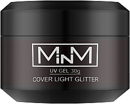 Гель камуфлюючий - M-in-M Gel Cover Light Glitter — фото N3