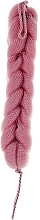 Мочалка для душа массажная с ручками, светло-розовая - Titania — фото N1