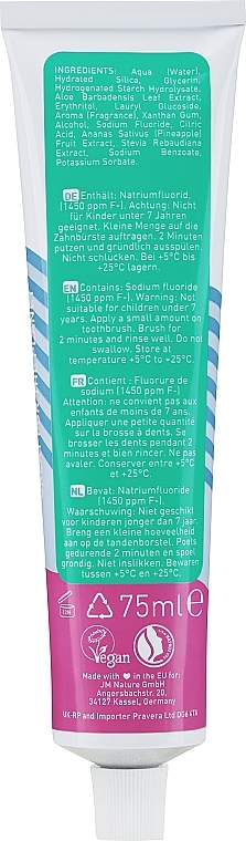 Натуральная зубная паста - Ben & Anna Natural Toothpaste Wildberry — фото N3