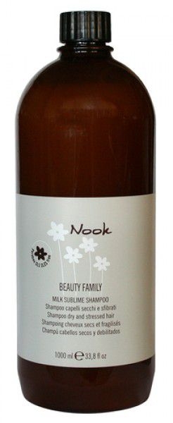 Шампунь-молочко для сухих и поврежденных волос - Nook Beauty Family Milk Sublime Shampoo PH 5.5