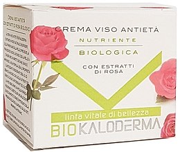 Духи, Парфюмерия, косметика Антивозрастной крем для лица - Kaloderma Crema Viso AntiEta