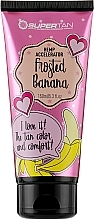 Парфумерія, косметика Крем-прискорювач для засмаги в солярії з маслом насіння конопель - Supertan Frosted Banana