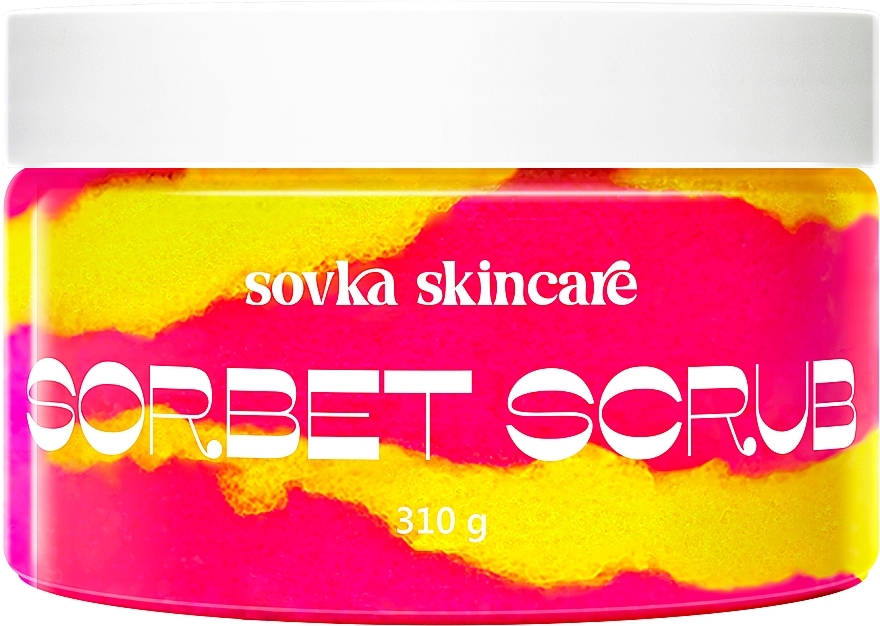 Скраб для тіла - Sovka Skincare Sorbet Scrub Love is...