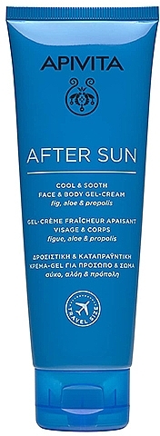 Гель-крем для лица и тела после солнца - Apivita After Sun Cool & Smooth Face & Body Gel-Cream