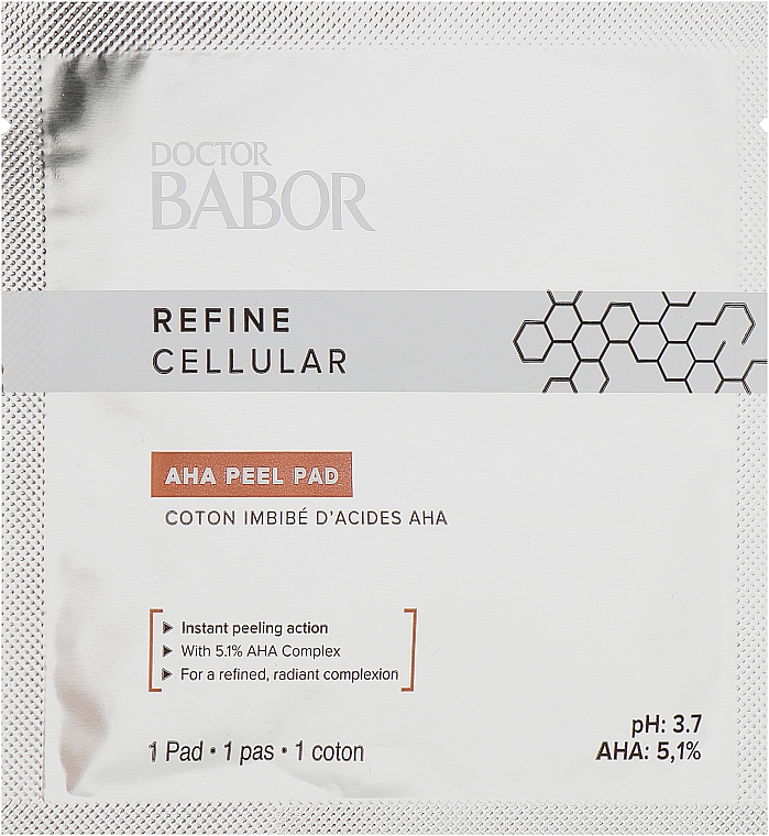 АНА-пілінг диски - Babor Doctor Babor Refine Cellular AHA Peel Pads — фото N3