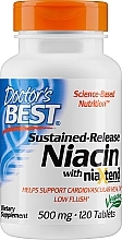 Парфумерія, косметика Ніацин сповільненого вивільнення з niaXtend, 500 мг, таблетки - Doctor's Best
