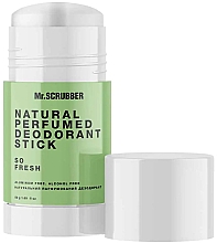 Натуральный парфюмированный дезодорант "So Fresh" - Mr.Scrubber Natural Perfumed Deodorant Stick — фото N1